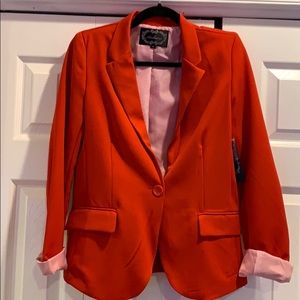 Never worn red blazer